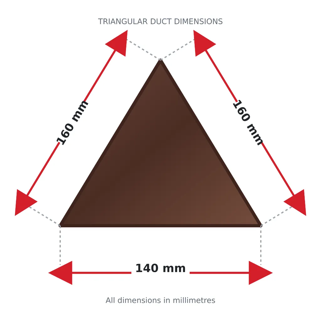 duct-triangle-brown-160x160x140mm.webp