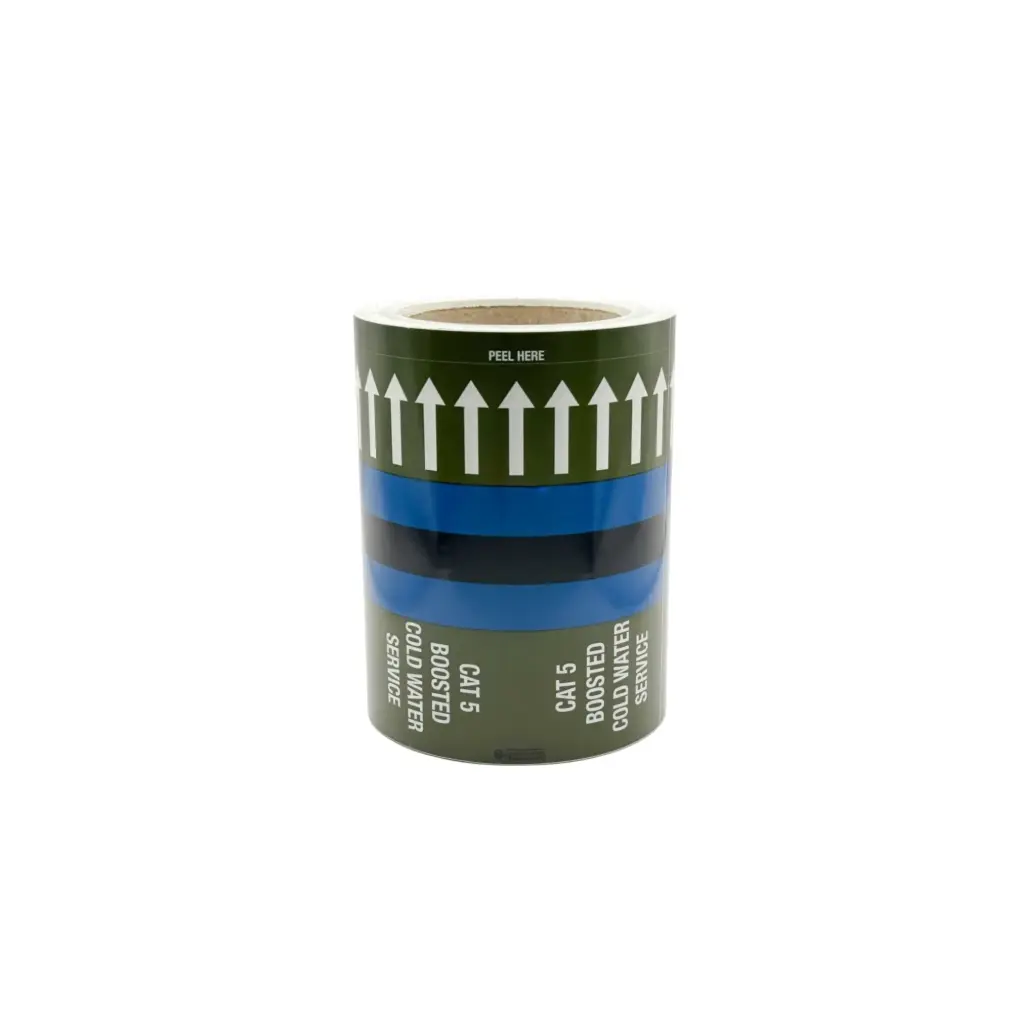 [PIPEM100B] CAT 5 BOOSTED CWS blue/black/blue (PIPEM100B)150mm