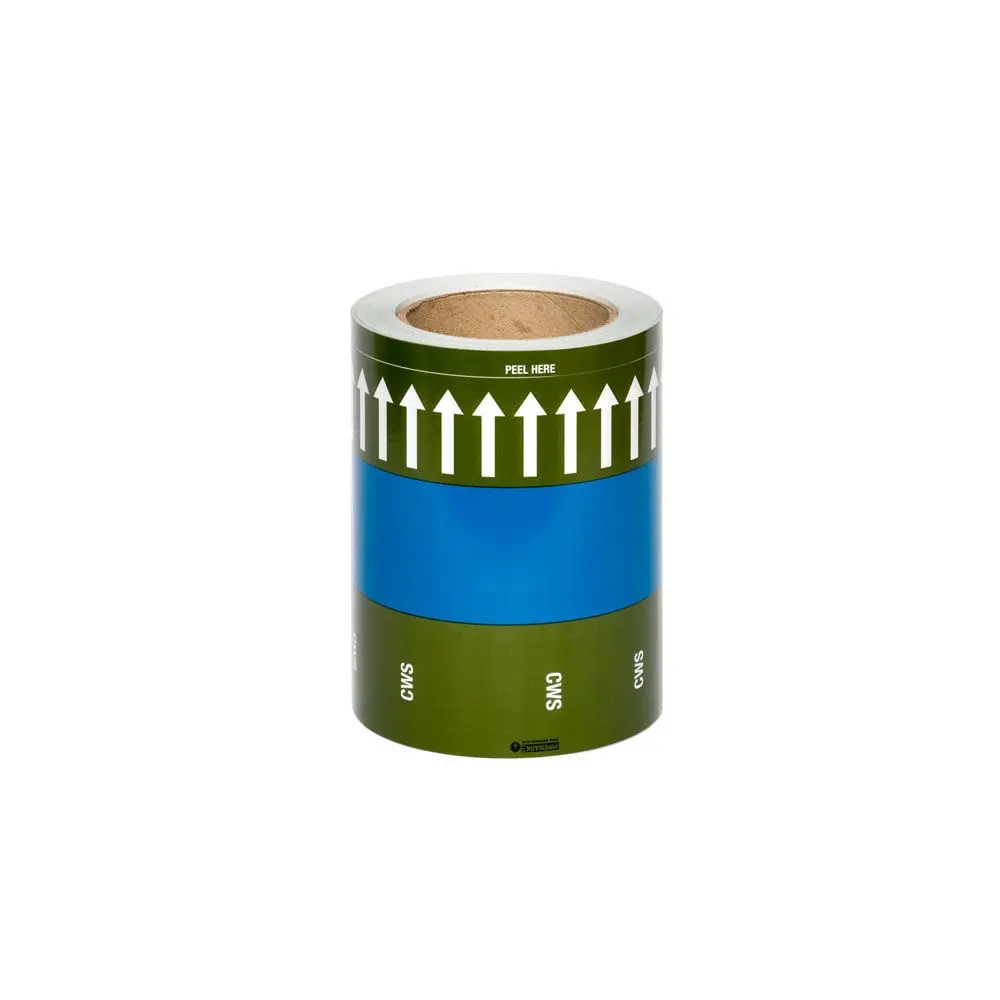 [PIPEM05B] COLD WATER SYSTEM - CWS (all blue) (PIPEM05B) 150mm